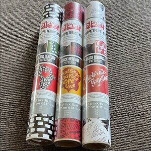 Siser Heat Transfer Vinyl 3 Roll Set -